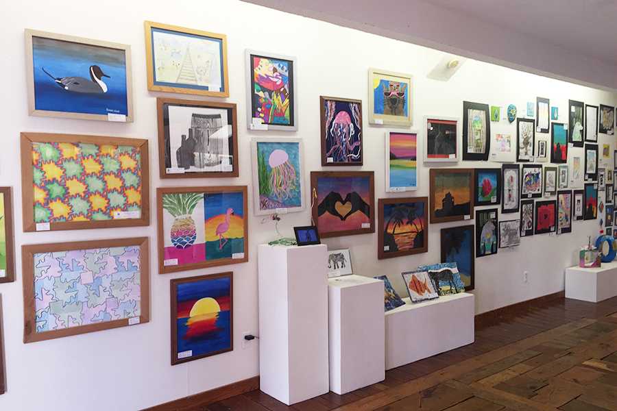 Student artwork showcased at Glenn Eure Ghost Fleet Gallery