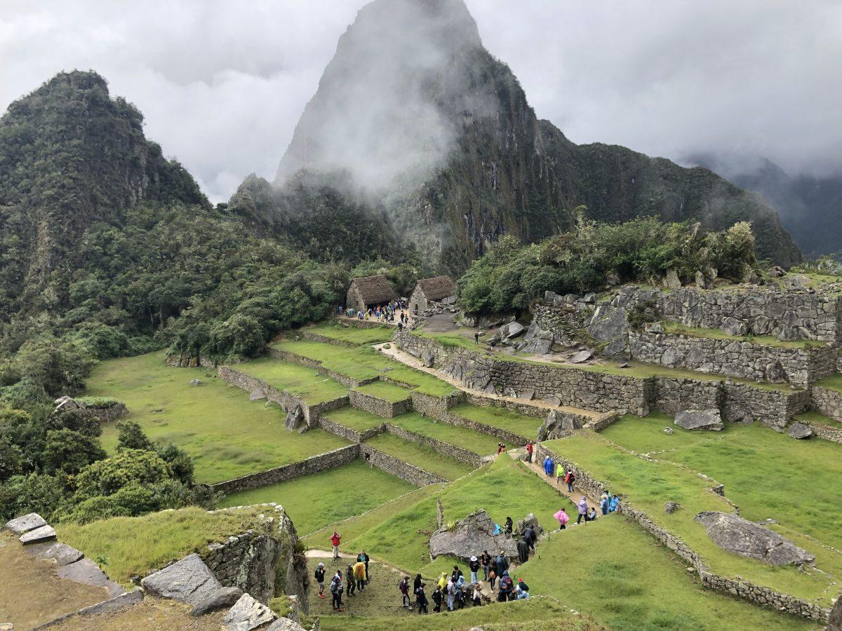 Machu Picchu: Senior Hannah Hughes and First Flight alumna Brianna Curi hiked the ancient ruins while they were in Peru, traveling to different cities, taking in cultural sites and teaching English classes.