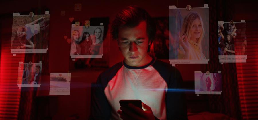 Skyler Gisondo in the documentary â"The Social Dilemma." (Exposure Labs/Netflix/TNS)