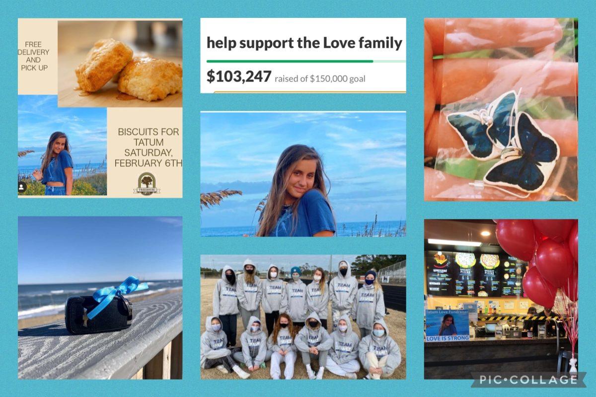 The community has done so much in support of Tatum Love and is so excited to help the family as much as possible during her recovery. Submitted photo