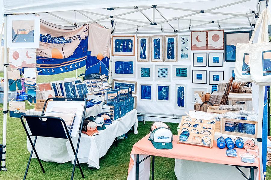 Artists at market