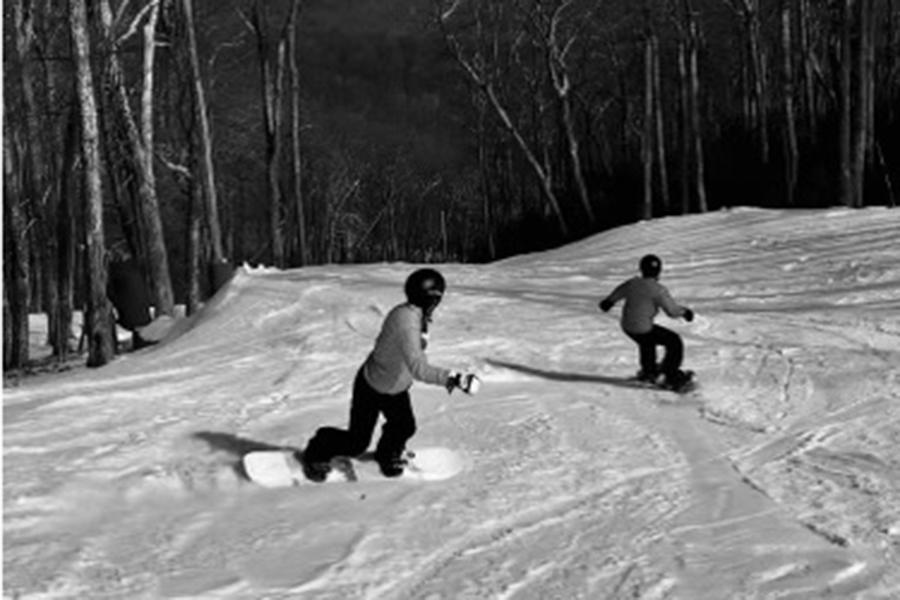 Snowboarding